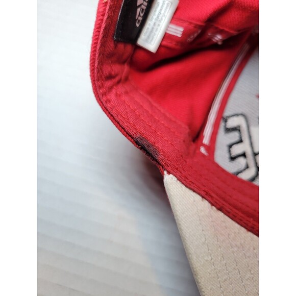 Louisville Cardinals Spelled Out Embroidered Strapback Red Hat Spellout‎ NCAA - Picture 8 of 10